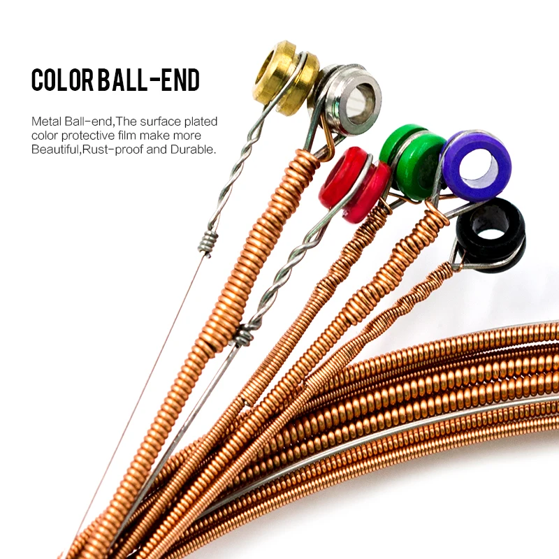 Струны для акустической гитары Orphee горячая Распродажа 6 шт./компл. SA струны