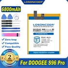 100% Оригинальный аккумулятор LOSONCOER BAT20ZN1296350 6800 мАч для телефона Doogee S96 Pro S96Pro, аккумулятор для телефона Doogee S96 Pro