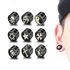 Магнитные клипсы для мужчин и женщин, не пирсинг, не пирсинг, клипсы для ушей, модные, в стиле панк