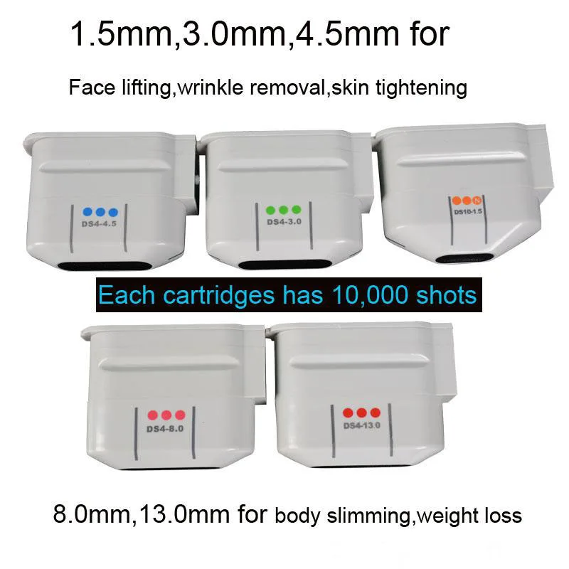 

2020 newest Face Lifting body slimming Machine Wrinkle Removal 10000 shots anti-aging face lift beauty machine With 5 Heads