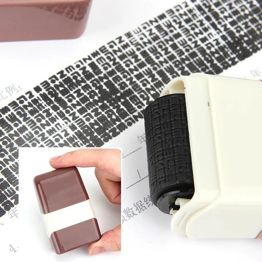 

Confidential Privacy Seal Roller Type Cover Eliminator Seal Roller Type Cover Eliminator Stamp Hand Operated Tools
