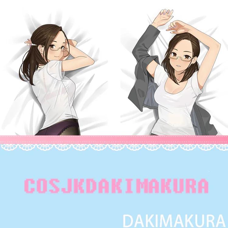 

MIRU TIGHTS Okuzumi Yuiko Anime Game Dakimakura Sexy Girls Body Hugging Pillow Case Otaku Pillow Cover Cushion Cosplay Xmas Gift