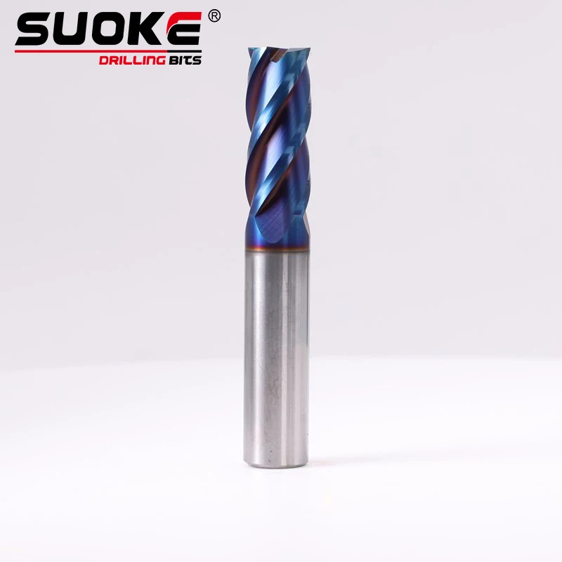 

SUOKE Milling Cutter Hrc65 Endmill Alloy Tungsten Steel Cnc Maching