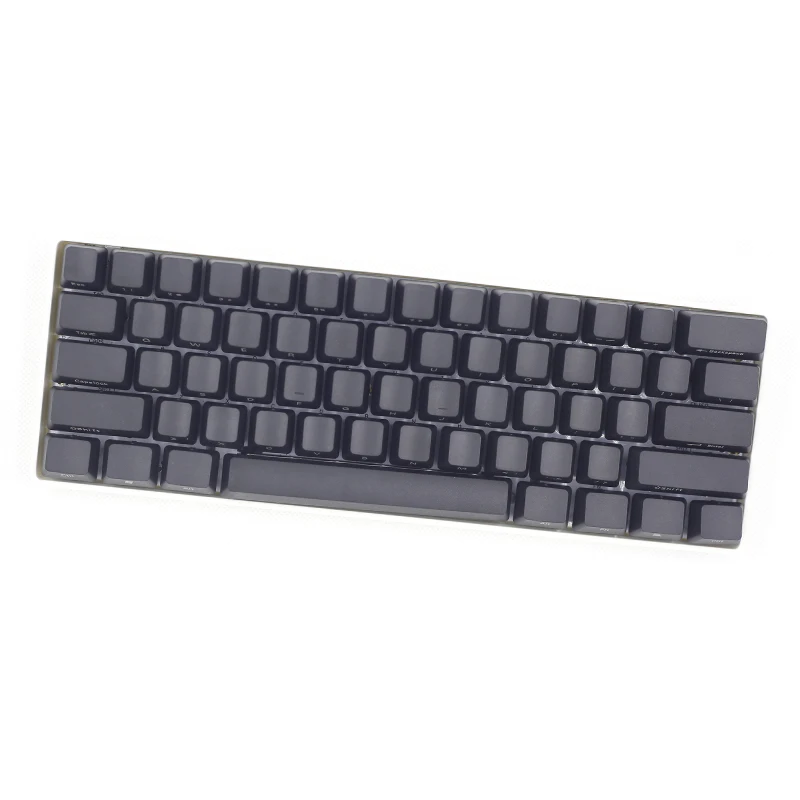61 87 104 108 набор черных клавиш с боковой печатью pbt для filco ikbc ducky gh60 cherry mx