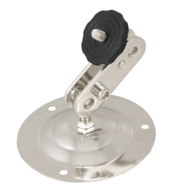 Серебристый металлический настенный кронштейн для камеры видеонаблюдения 4