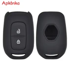 Силиконовый чехол для ключей для Renault kwid Symbol Trafic для Dacia Sandero Logan, Duster Clio Captur Laguna 2016 2017 2018