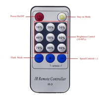 14key remote mini led strip control dimmer ir remote controller dc 12v 24v 6a controller for led 5050 2835 strip single color