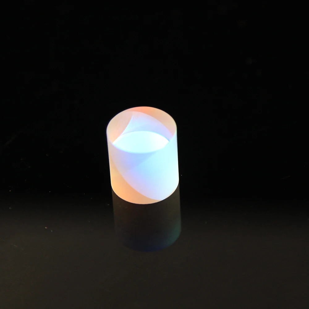 Оптическое стекло X cube маленькая цилиндрическая Призма RGB дисперсионная призма