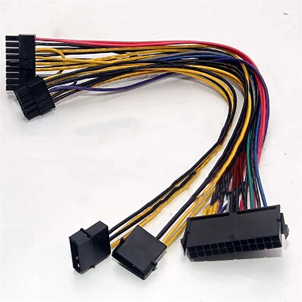 

Cable Cord Durable ATX Power Supply 24P+4P to 18P+10P Adapter Cable 30CM Converter for HP Z800 Workstation Motherboard