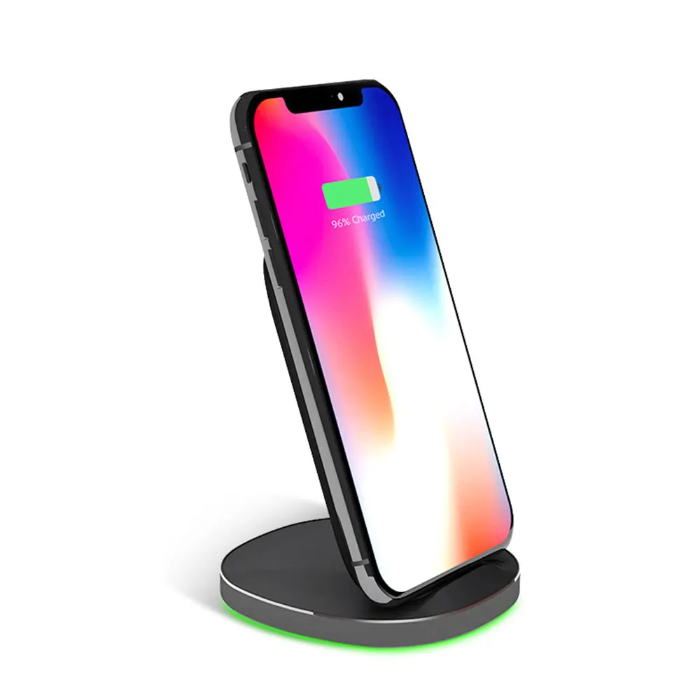 Быстрое беспроводное зарядное устройство для samsung Galaxy USB Qi зарядная станция