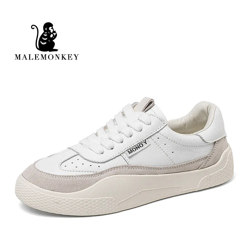 Женские кроссовки на шнуровке Белые Повседневные плоской подошве 4 цвета