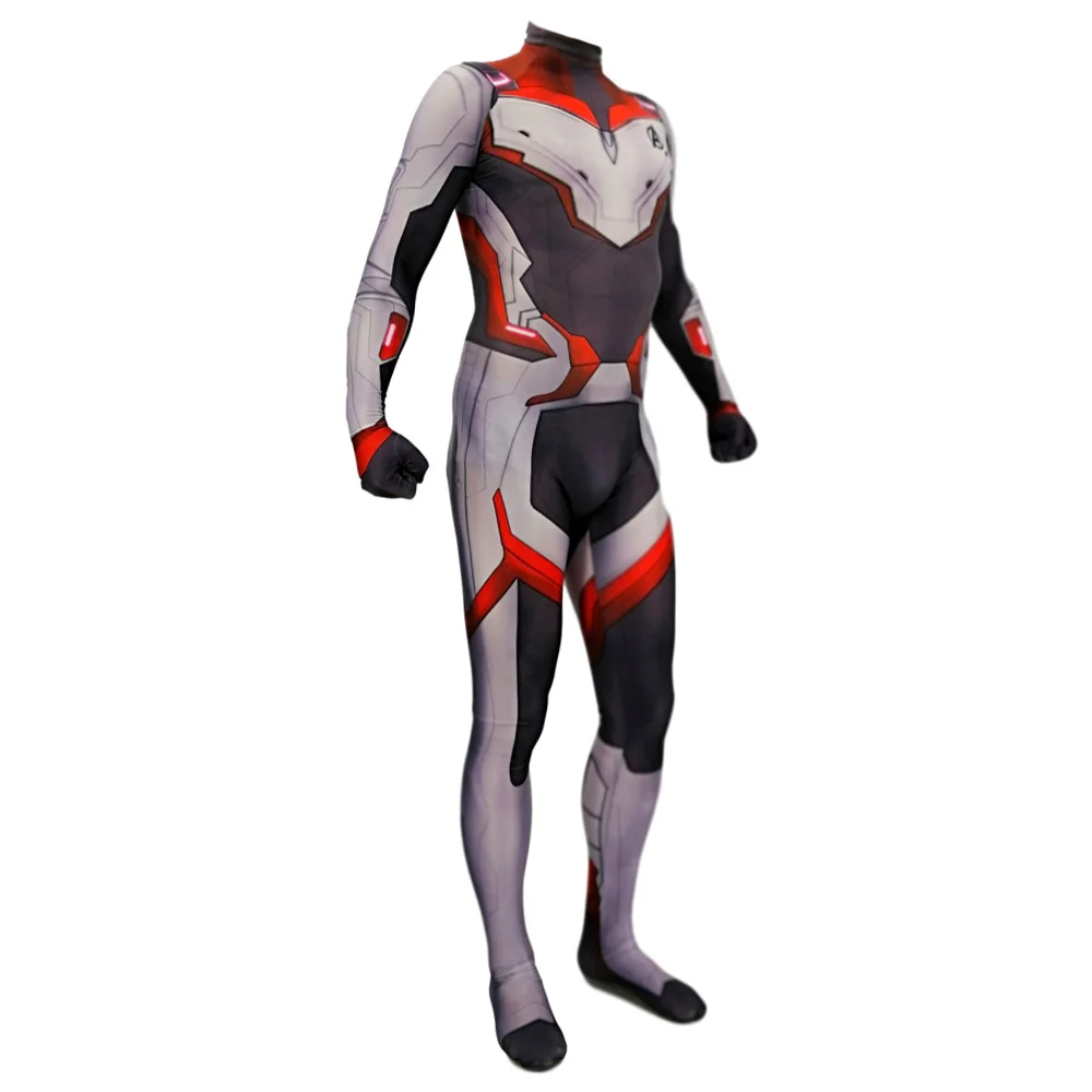 3D печать квантовый костюм игра косплей спандекс лайкра зентай боди комбинезон