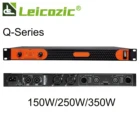 Leicozic Новый Мощность Профессиональный усилитель мощности, 150W250W350W Q-Series Pro усилитель аудио 1U Amp оборудование стерео музыкальная студия