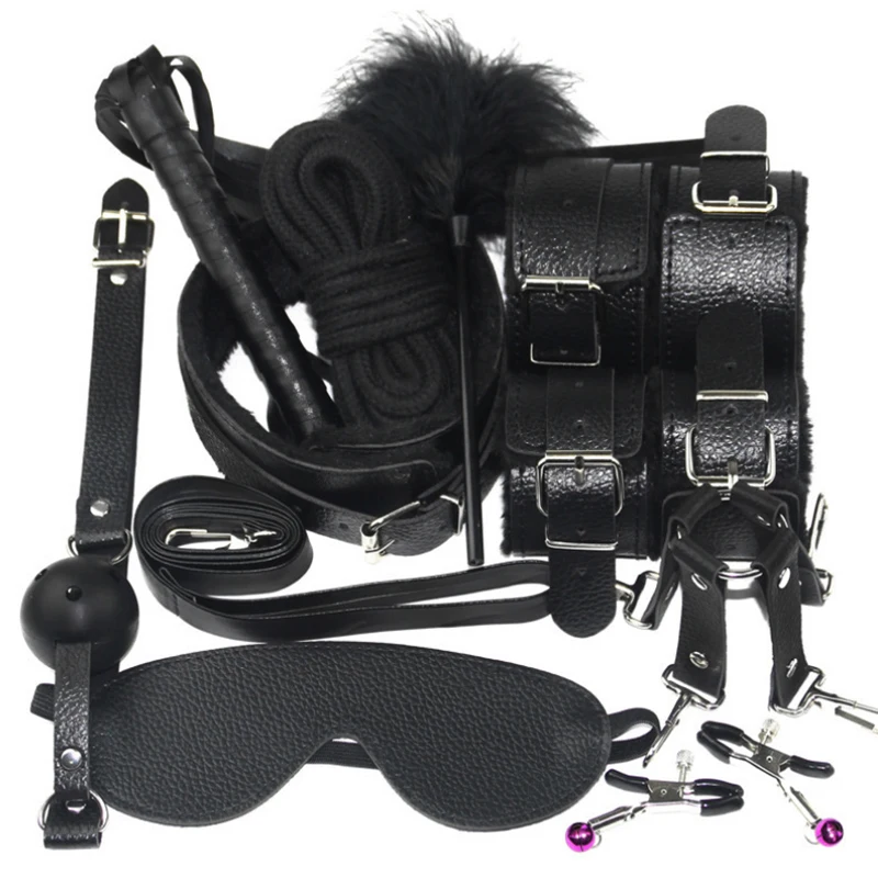 Наручники для секса секс инструменты наручники зажимы сосков БДСМ маска бандаж