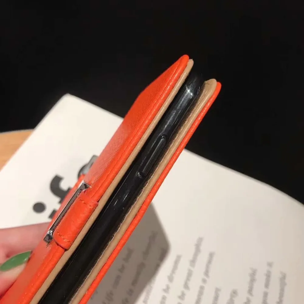 Чехол для телефона для iphone 7/7 Plus, чехол, роскошный бренд, H клип, флип-кошелек, искусственная кожа, чехол для iphone 6S, 6S Plus, 7, 7 plus, coques