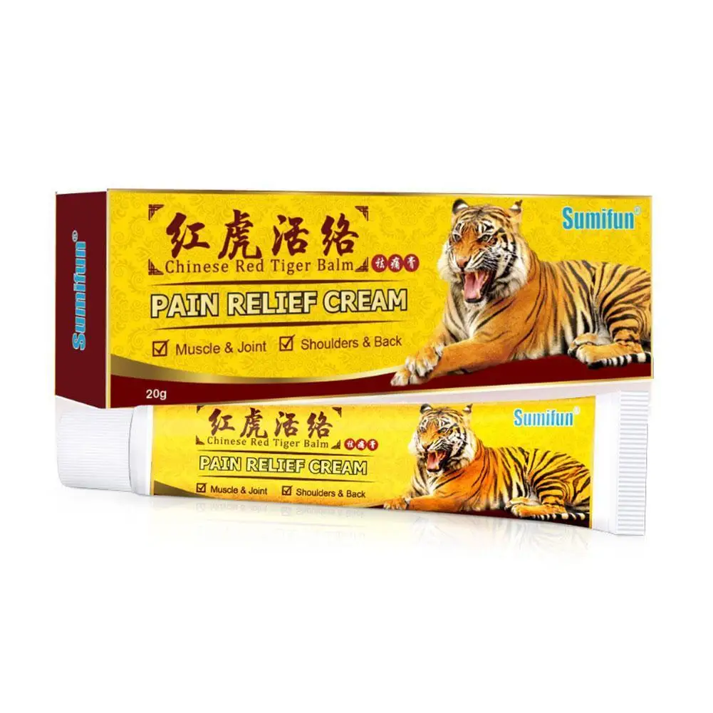 

1pcs 20g Tiger Tiger Activating Paste Pain Relief Ointment Rheumatoid Arthritis Treatment Joint Back Effective Analgesic Cream