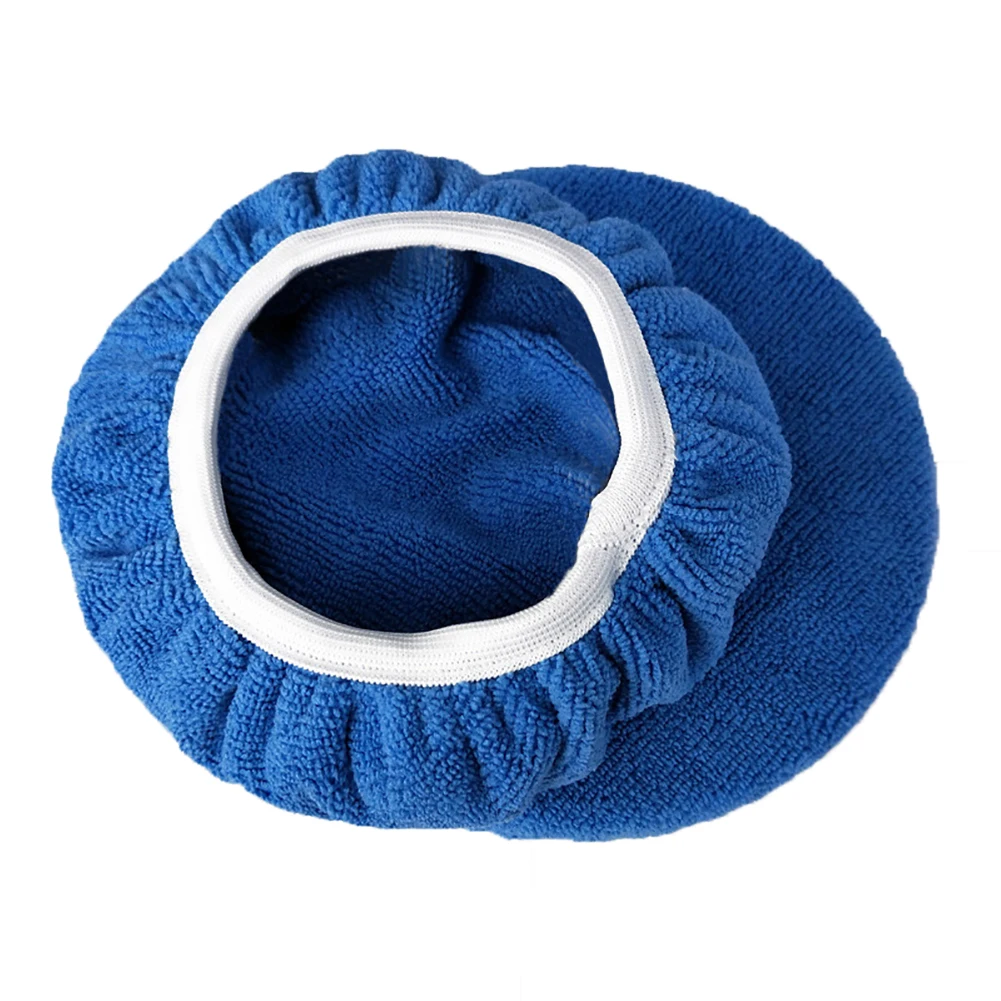 

8PCS 5-6Inch Car Polisher Pad Bonnet Soft Microfiber Polishing Bonnet Buffing Pad Cover for Car Polisher