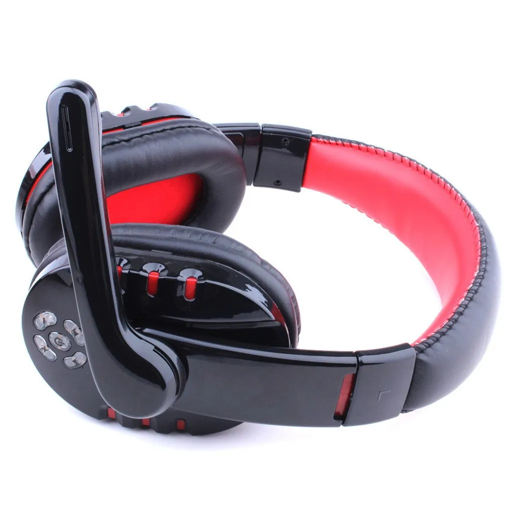 Hi-Fi стереонаушники Bluetooth музыкальная гарнитура FM и поддержка sd-карты с микрофоном