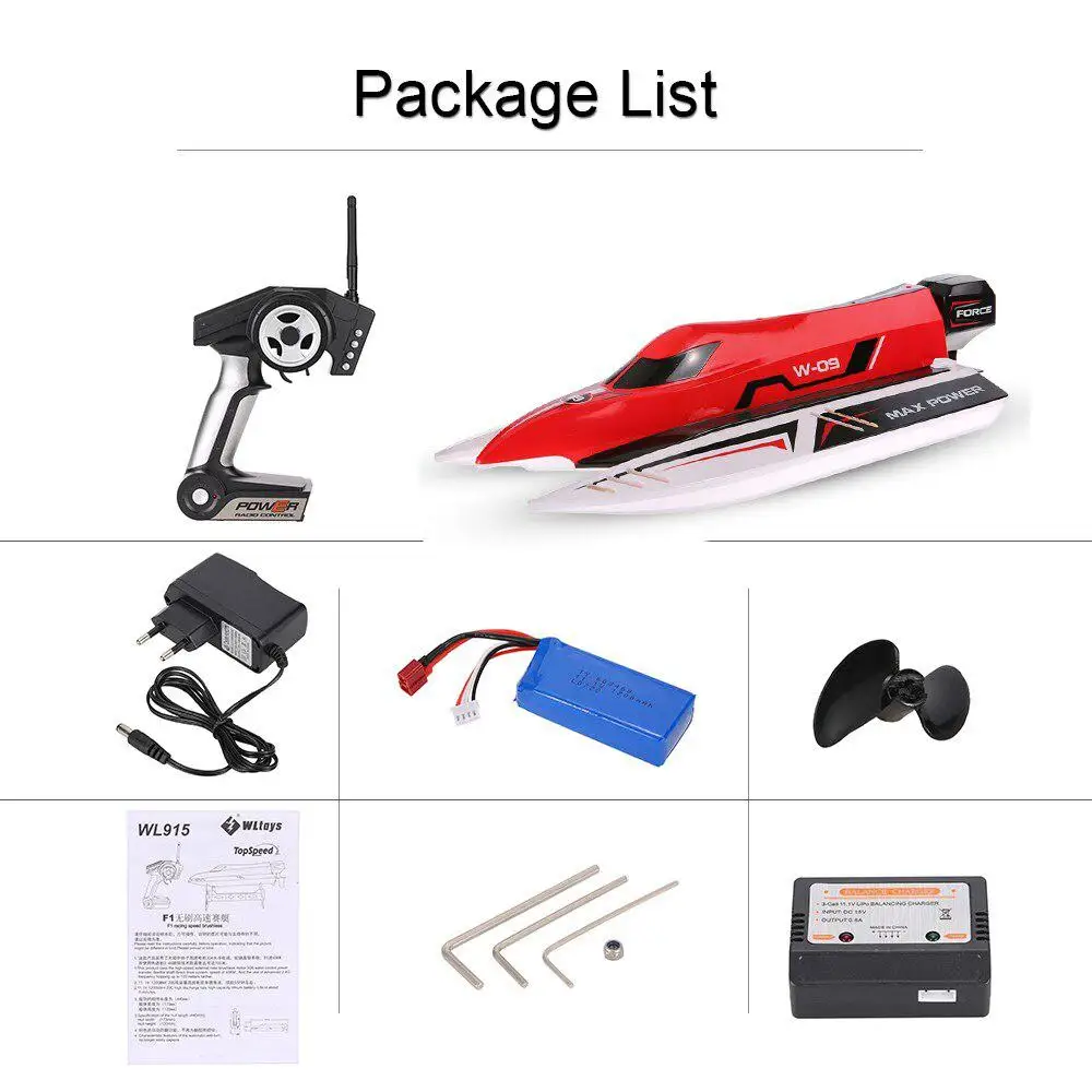 wl915 24 ghz 2ch f1 45 кмч бесщеточный мотор в