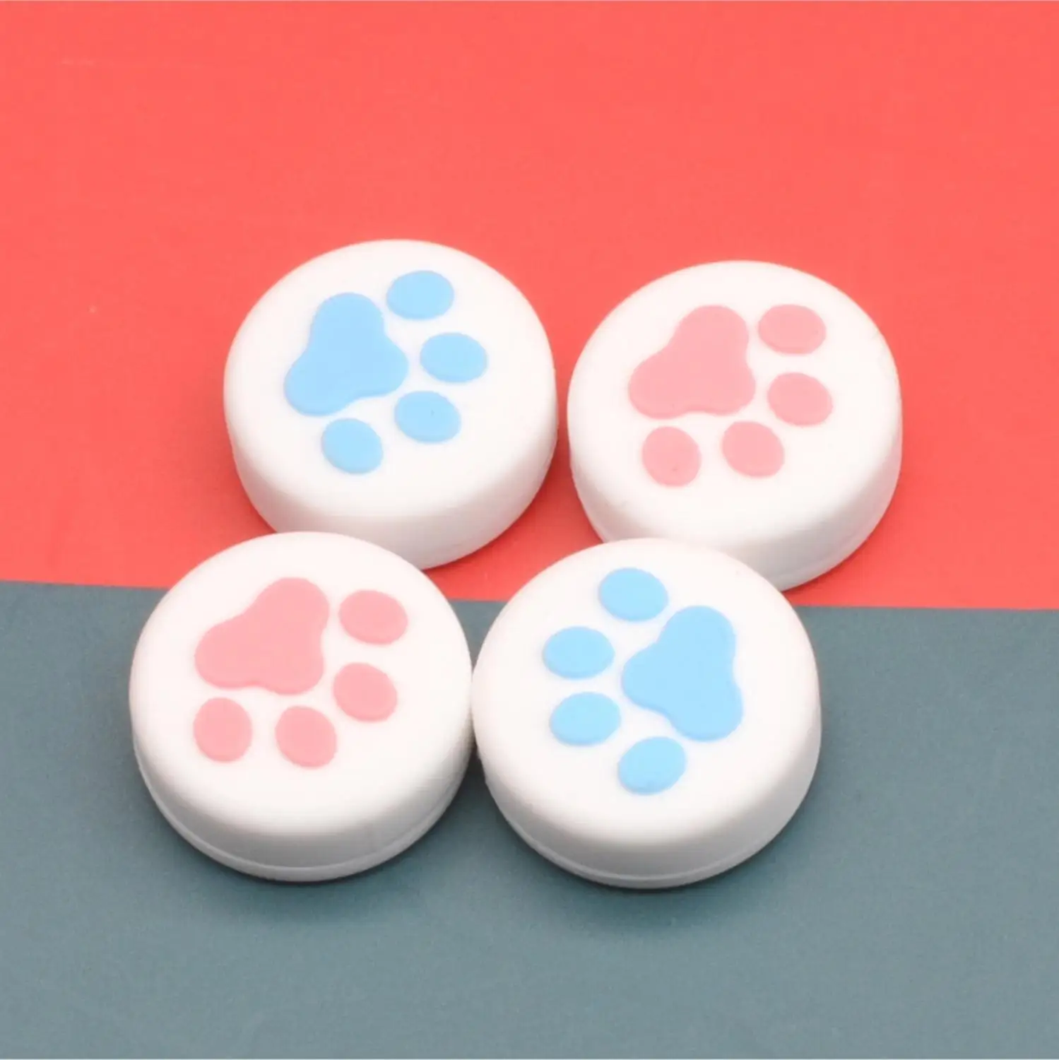 4 шт./упак. съемные силиконовые аналоговый стик Кнопка сцепление шапки с героями