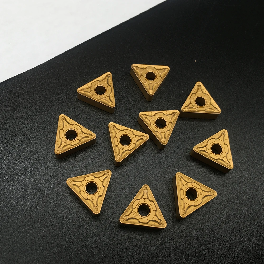 

10PCS TNMG160412 CM FT4025 Machining Steel Parts Carbide Inserts Lathe Cutter External Turning Tool Carbide Insert Turning Tool