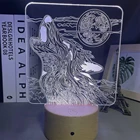 3d лампы животных 