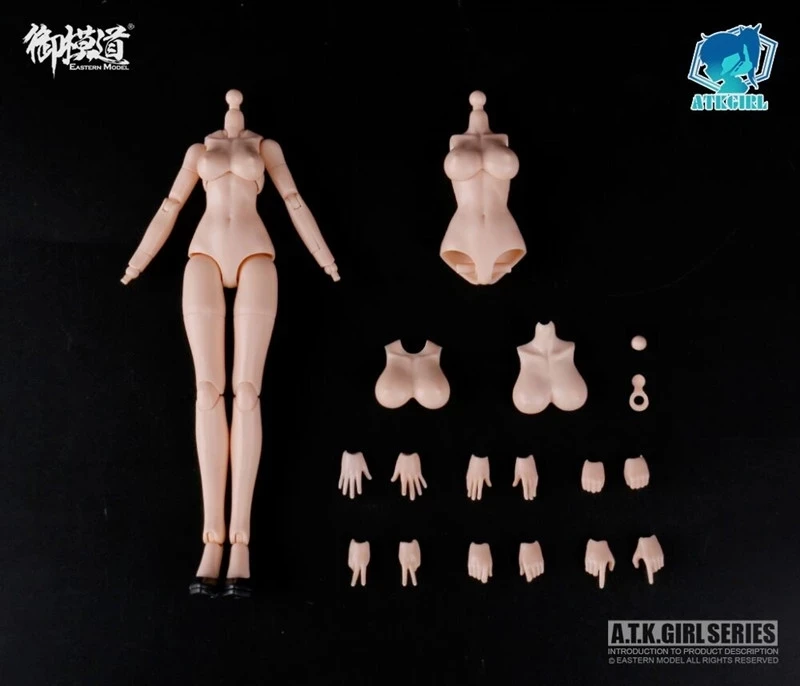 

EM2021005 20CM Yumodao Original Machine Machine Girl Action Figure Body with Exchangeable Chest Pre-order