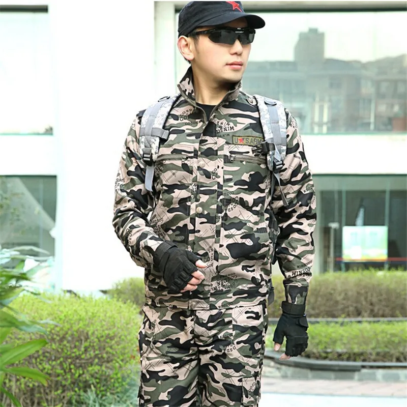 Мужская тактическая камуфляжная куртка и брюки военное снаряжение для мужчин |