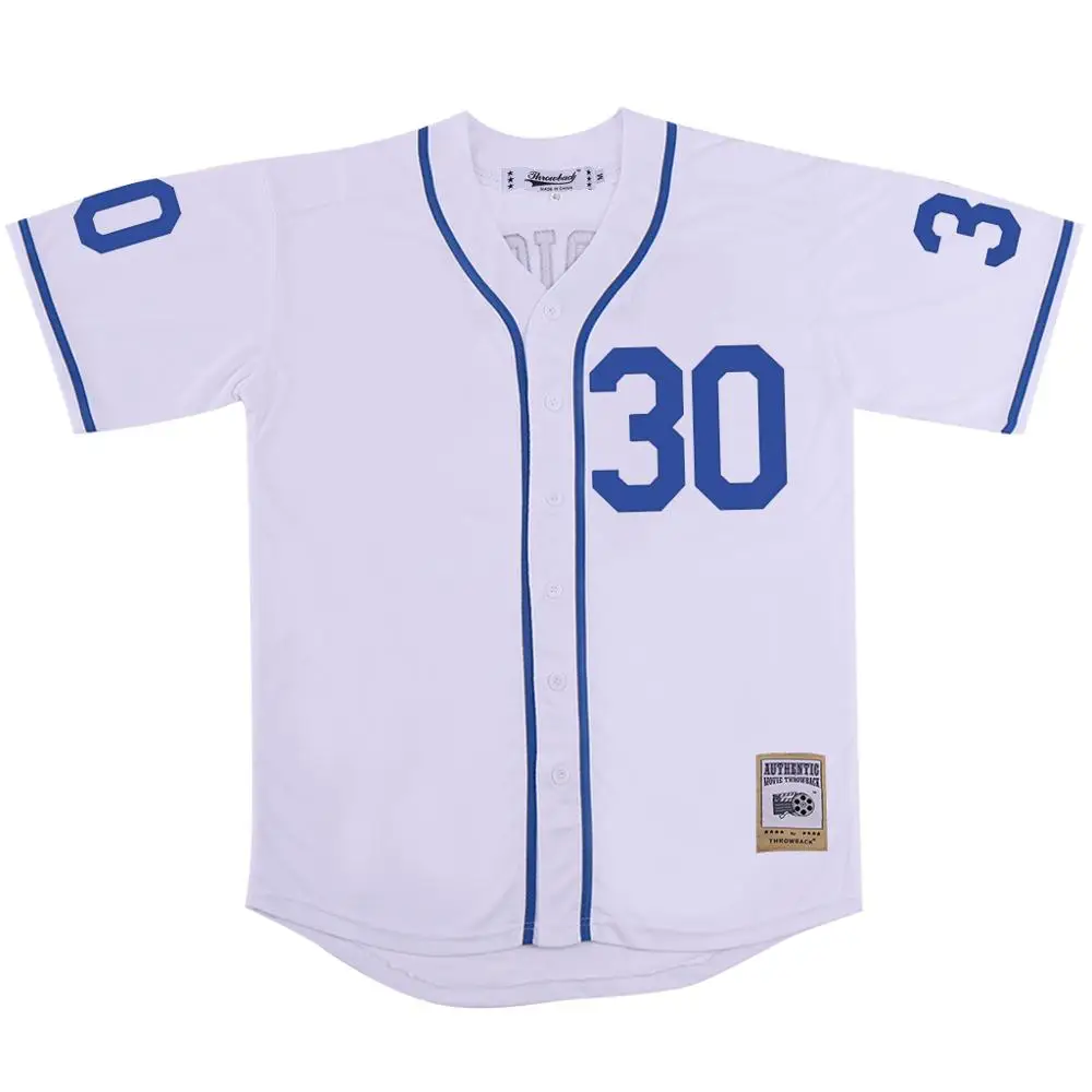 Бейсбольные трикотажные изделия 30 Родригес без названия белые