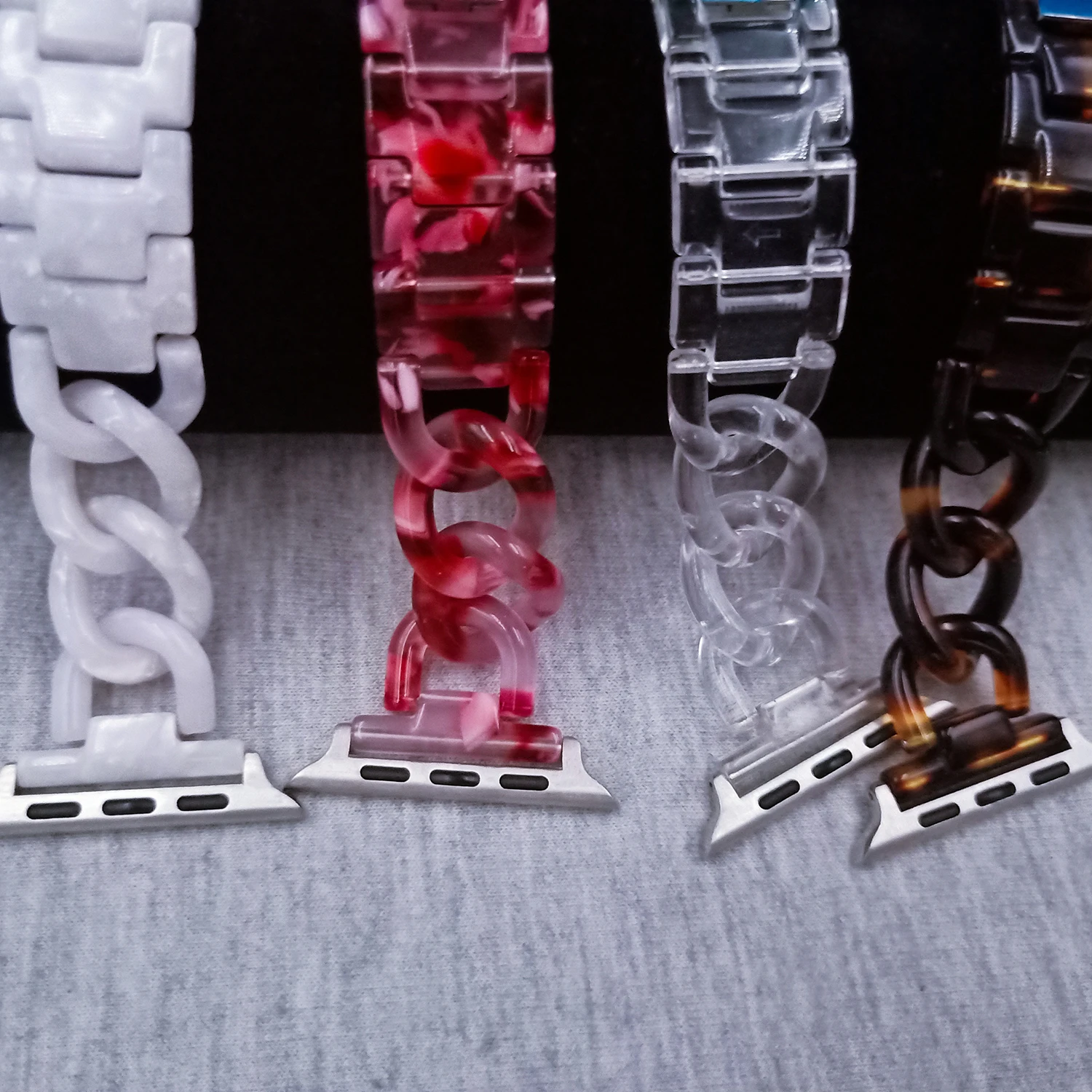 Resin Strap 20 22mm Band for Samsung Galaxy Watch 3 41mm/45mm Bracelet for HUAWEI Watch GT2 42mm Iwatch Series 6 5 4 Women Belt