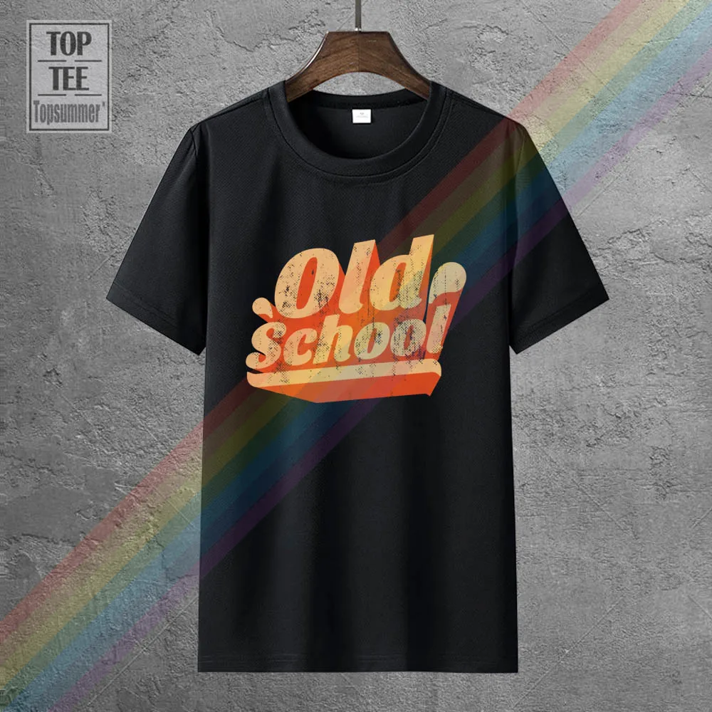 

Old School Men'S T Shirt Hip Hop Novelty T Shirts Men'S Brand Clothing