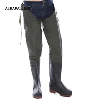 waterproof pants thickened boots blood proof fishing knee high water shoes rice transplanting water pants under the paddy field