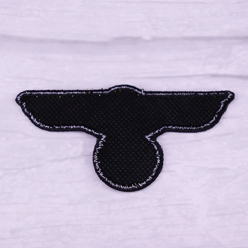 Немецкая тканая нашивка с вышивкой орла WW2 | Украшения и аксессуары