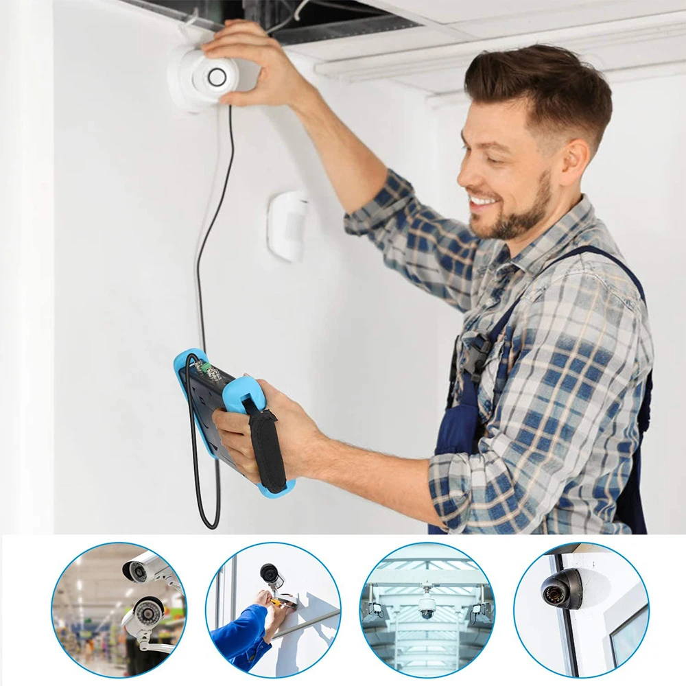 Мини монитор для IP камеры дюймовый тестер системы скрытого видеонаблюдения