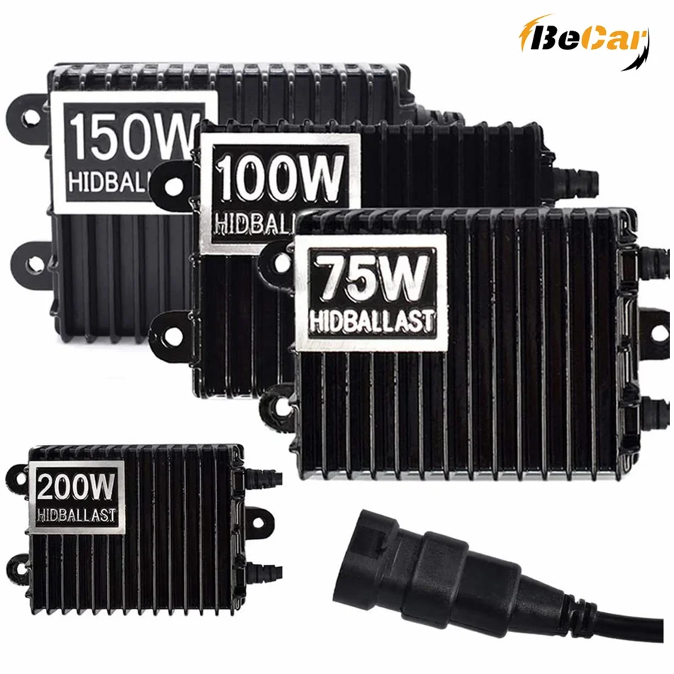 

Ксеноновый балласт высокой мощности BECAR DC 12 В 75 Вт 100 Вт 150 Вт 200 Вт Hid балласт комплект модуля управления светильник ением быстрый запуск