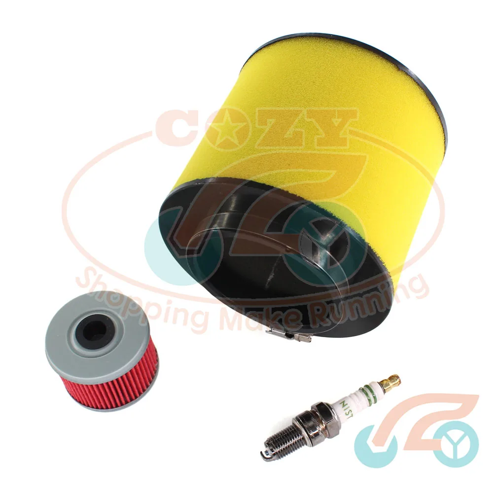 Воздушный фильтр масляный Свеча зажигания для atv 17254 hc5 900 trx300 trx300fw trx400fw trx450fm trx450s
