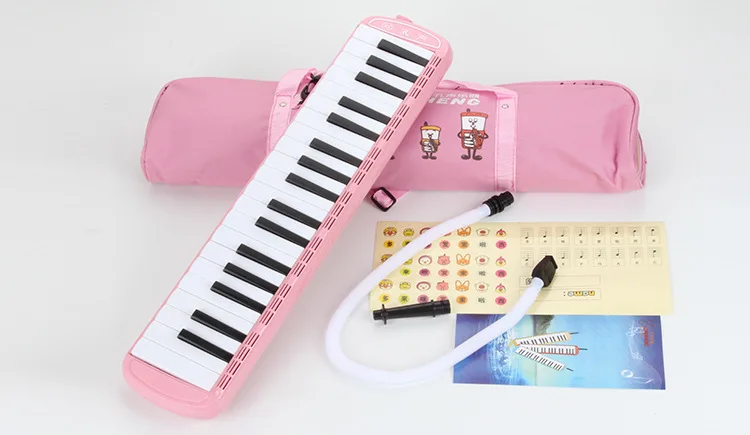 KONGSHENG 37 keys Melodica Piano Style Melodic Keyboard Musical Accordions Instrument Pro For Students Mouthpiece |