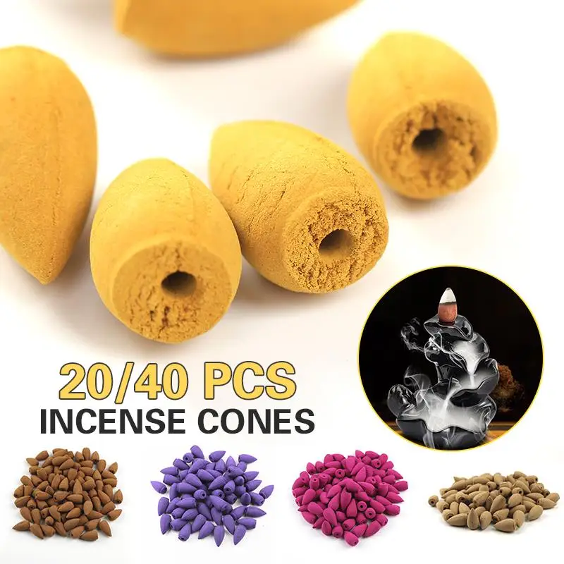 20 штук Красочные Ладан горелки Home & Amp Жизни обратного освежители воздуха