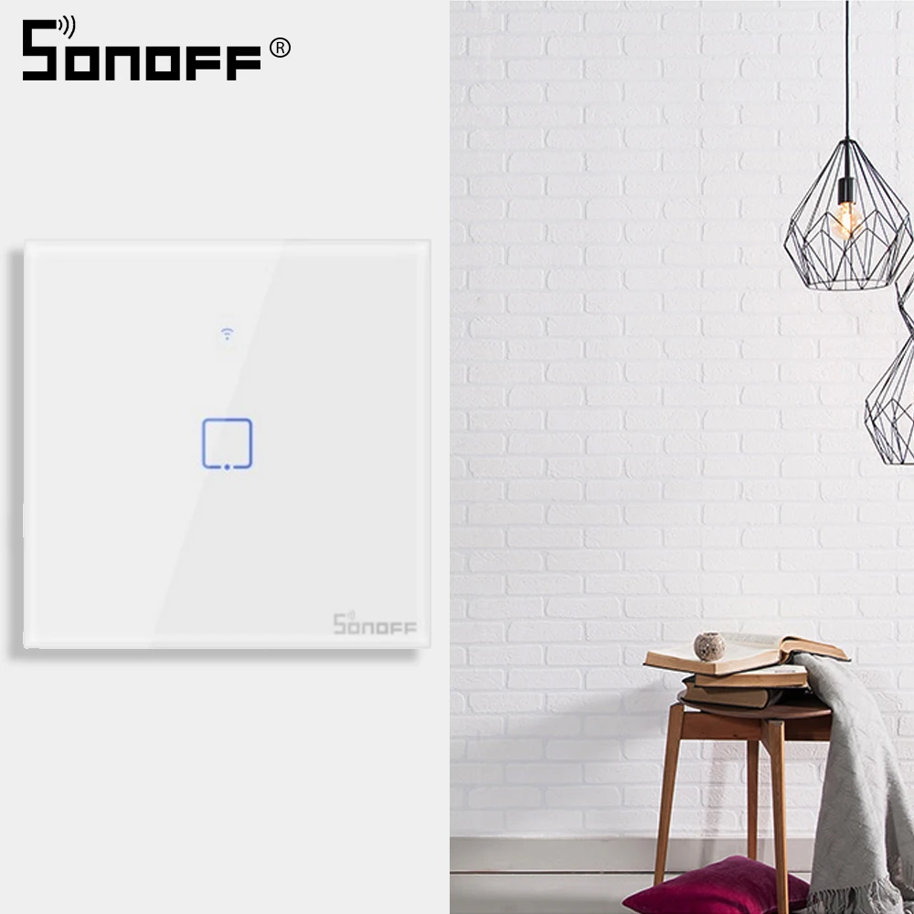 Itead SONOFF T1 1C/2C/3C 433 МГц RF пульт дистанционного управления Управление