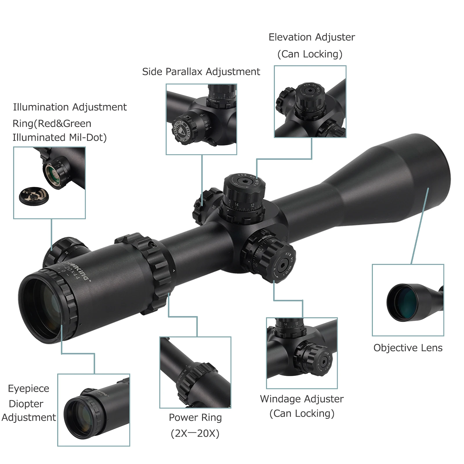 Cheap military sniper scope
