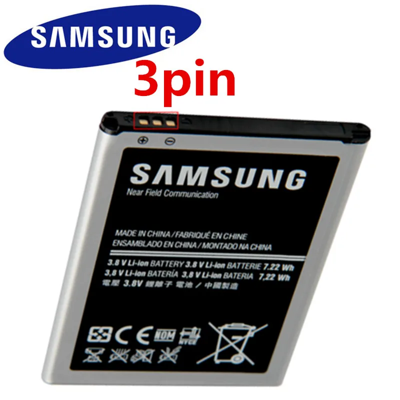 Оригинальный сменный аккумулятор SAMSUNG B500BE для телефона GALAXY S4 Mini I9190 I9192 I9195 I9198 S4Mini