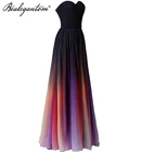 Женское шифоновое платье besigantom, разноцветное ТРАПЕЦИЕВИДНОЕ ПЛАТЬЕ подружки невесты на шнуровке, длинное свадебное платье для выпускного вечера BD113