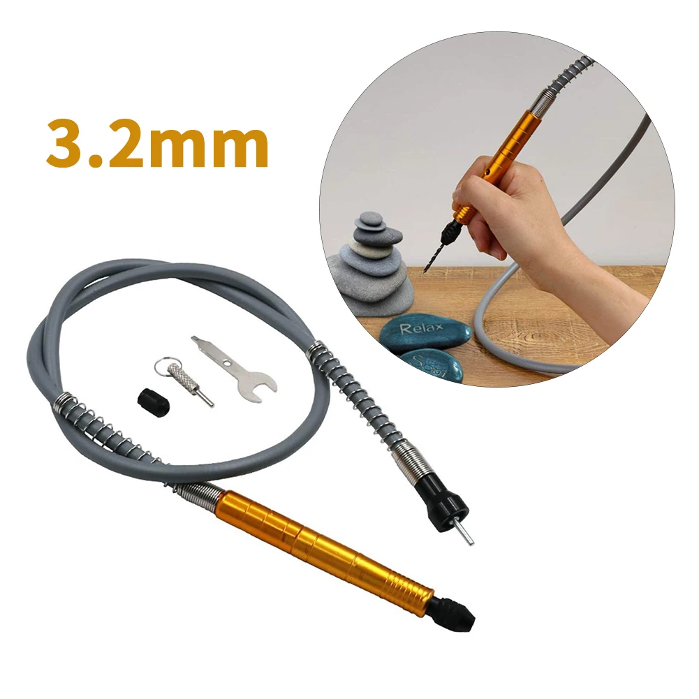 

Flexible Shaft Adapter Rod Hose Drill Extension Shaft Cable Compatible Rotary Grinder Power Tool Link Rod Drill Accessories