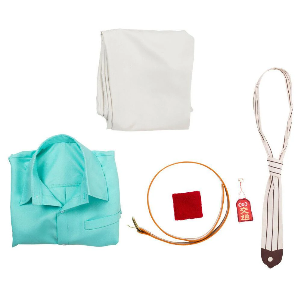 

Hanako-kun Minamoto Kou Teru Cosplay Suit Blue Suit Men JK Kimono Shirt+Pants Toilet-bound Minamoto Teru Anime Clothes Harajuku