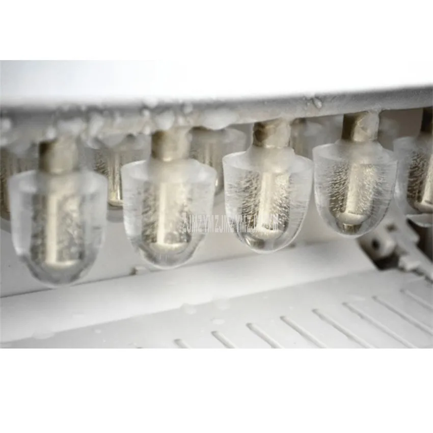 10 кг/24 ч Электрический льда цилиндрический Форма кубика делая машину