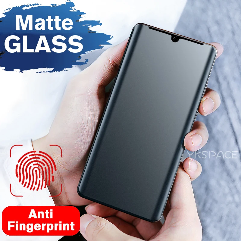 3D изогнутый полностью матовый протектор экрана для Huawei P30 P40 Pro Mate 20 30 9H закаленное