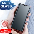 3D изогнутый полностью матовый протектор экрана для Huawei P30 P40 Pro Mate 20 Pro 30 9H закаленное стекло против отпечатков пальцев
