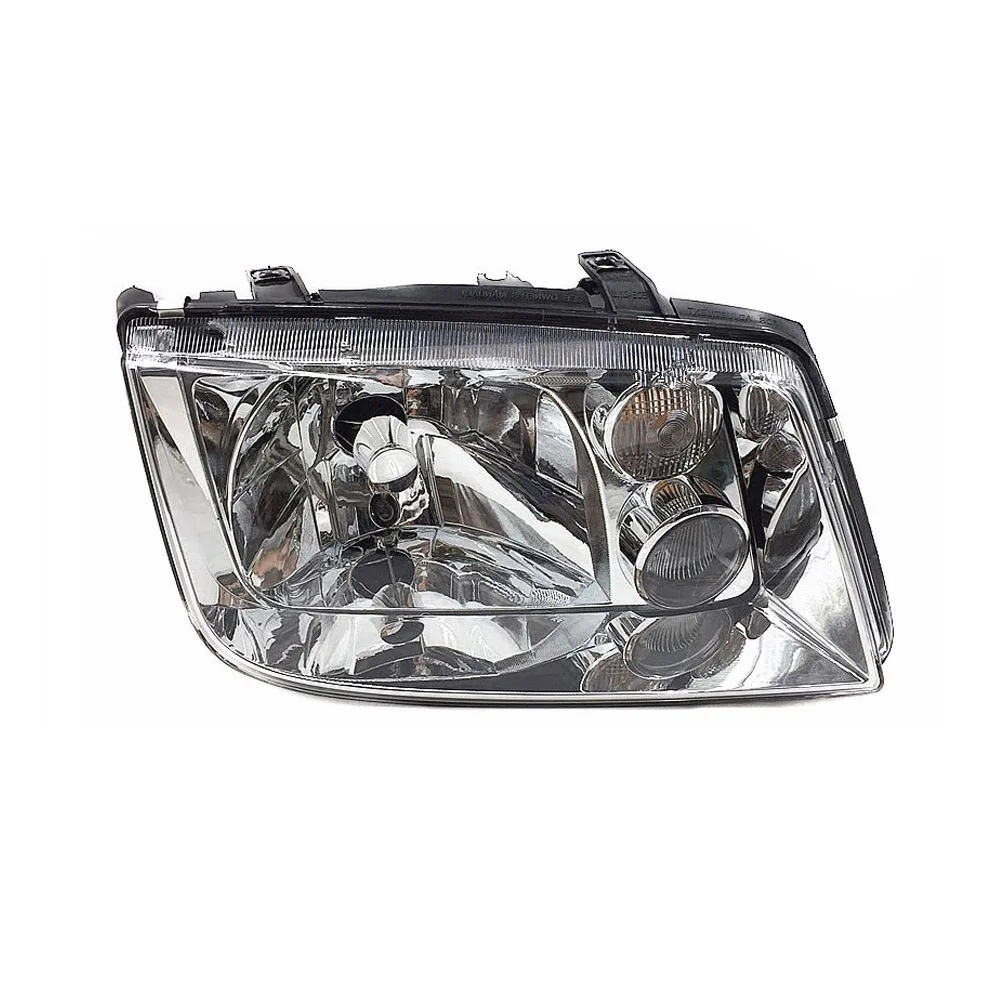 CAPQX для Volkswagen BORA 2002 2003 2004 2005 белая или черная передняя фара, головной светильник, лампа в сборе - Цвет: White Right side