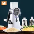 Xiaomi овощерезка, круглая терка, измельчитель картофеля, моркови, сыра, Кухонный комбайн, измельчитель овощей, кухонные гаджеты