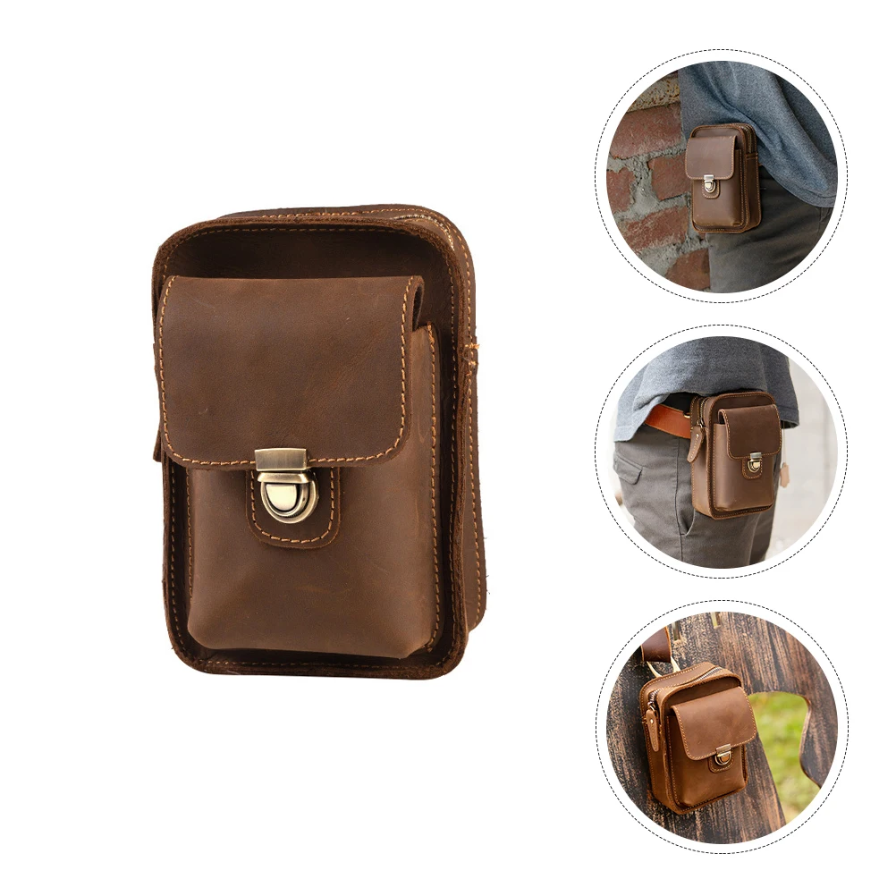 

1Pc Multifunctional Portable Phone Storage Bag Cell Phone Waist Bag for Boyfriend
